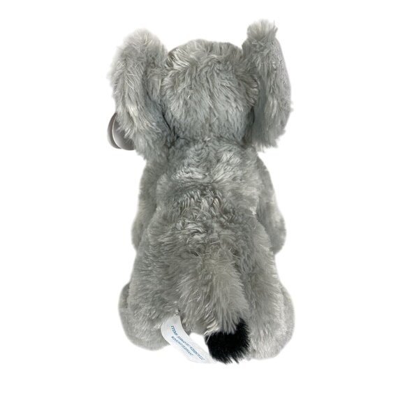 Wishpets Plush Winsome Elephant Super Soft Fuzzy Stuffed Animal Toy Tags 9” - Picture 4 of 10